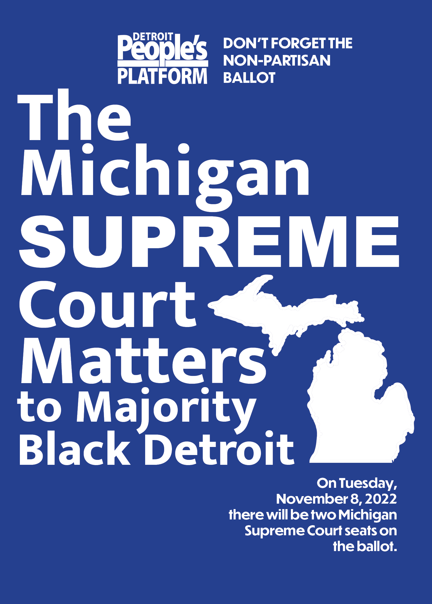 Michigan Supreme Court Matters Detroit People's Platform Detroit